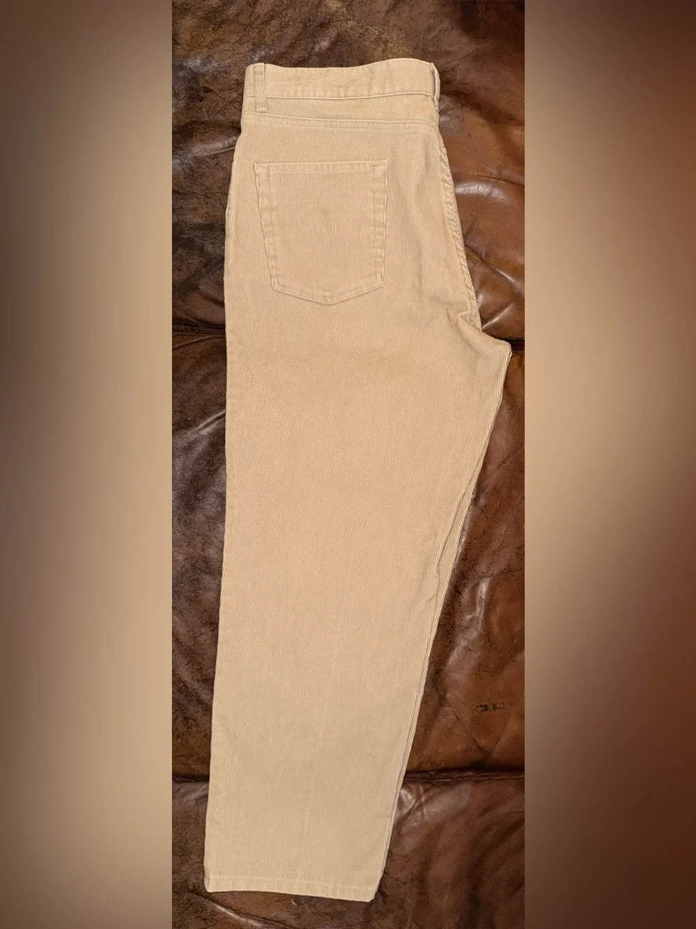 Men's Relaxed Straight Corduroy Jeans - Size 38x29